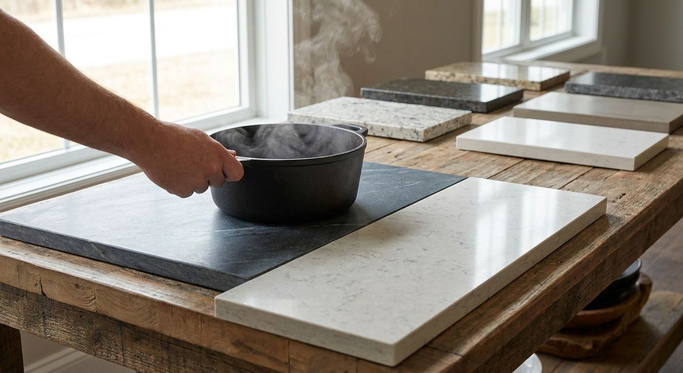 Best heat-resistant countertops for kitchens