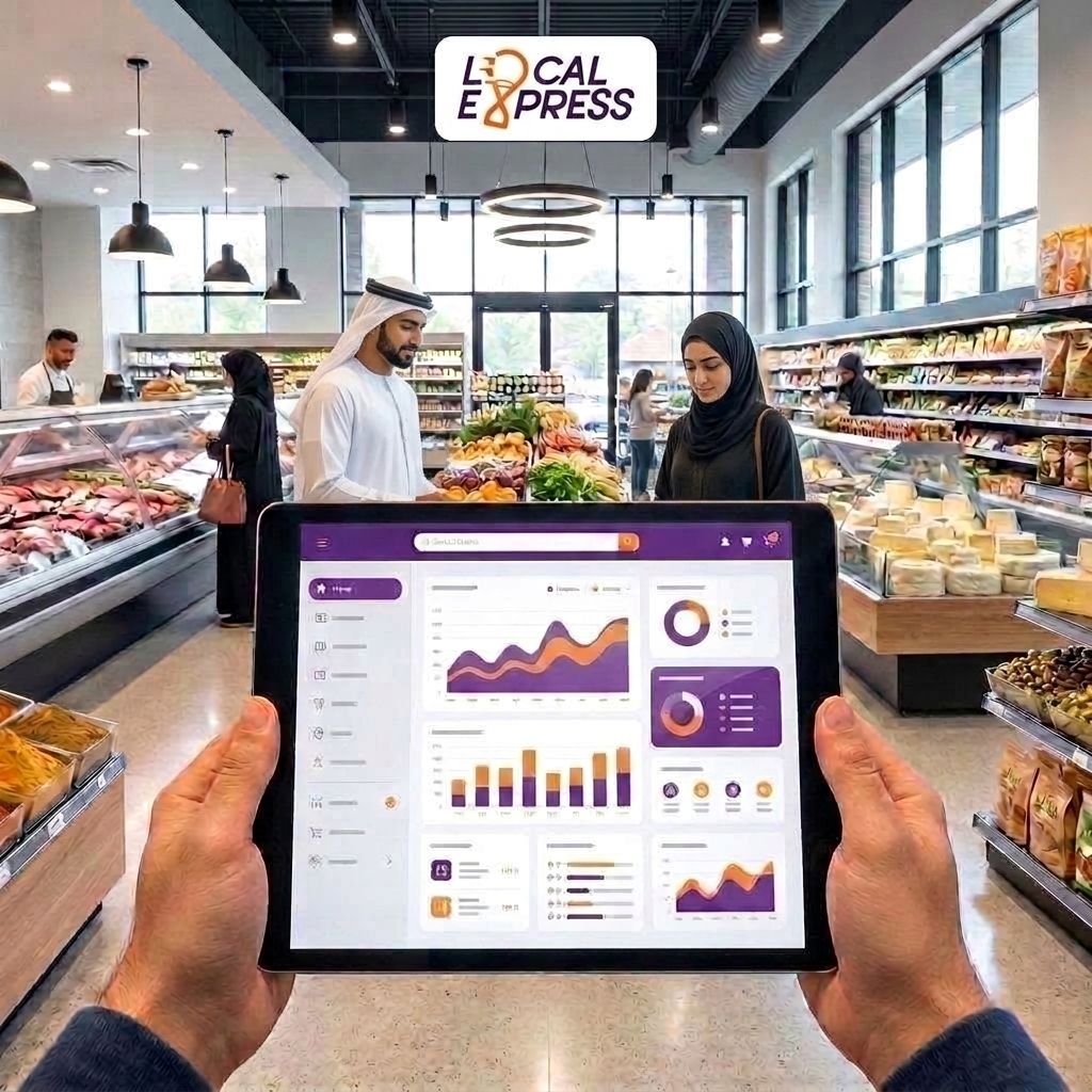 Online ordering platform for halal and Middle Eastern grocers