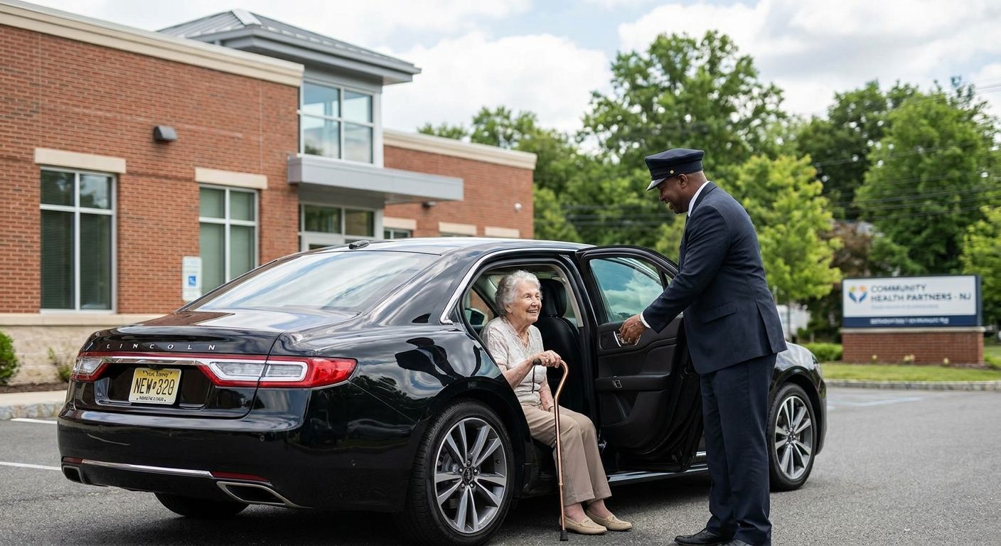 Chauffeur service for non-emergency medical appointments