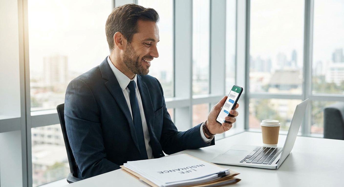 Business SMS service for life insurance agents
