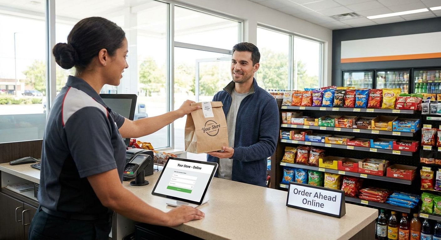 White-label ecommerce for gas station and c-store food marts