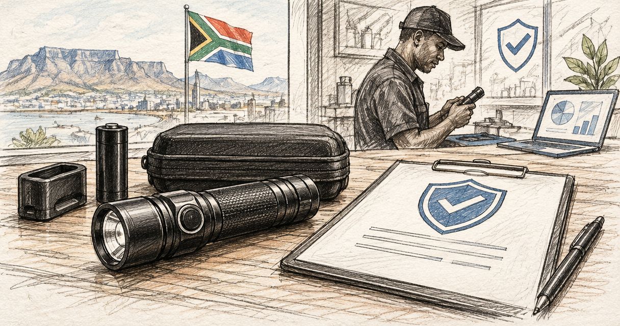 Is Olight covered by warranty in South Africa?