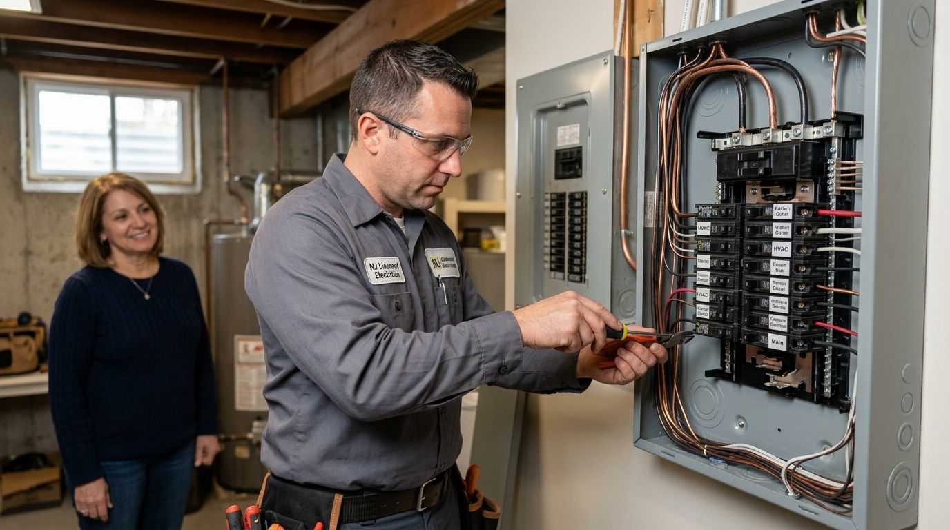 Electrical panel upgrade for Perth Amboy NJ homeowners
