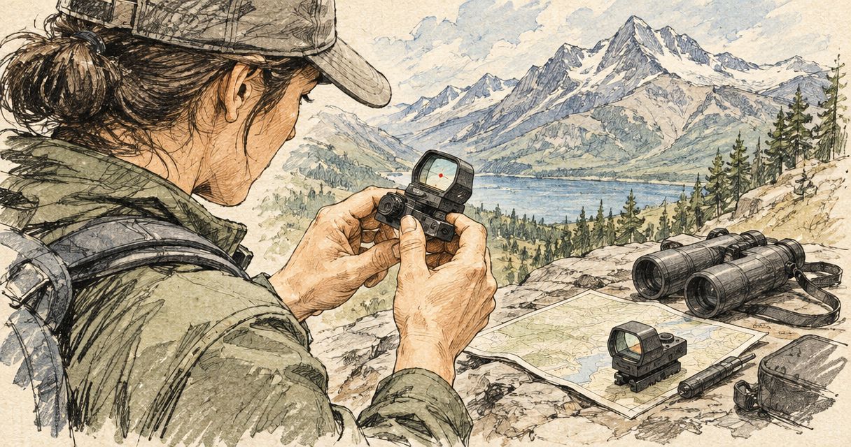Red dot sights for outdoor adventure guides: fit and durability checks