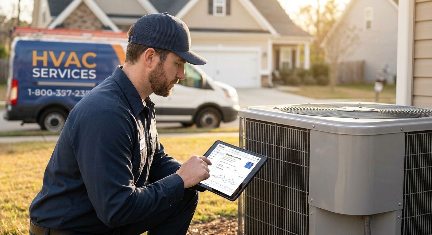 Google Business Profile optimization for HVAC companies