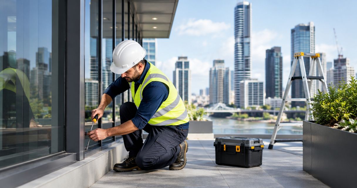 How much does property maintenance cost for a commercial building in Brisbane?