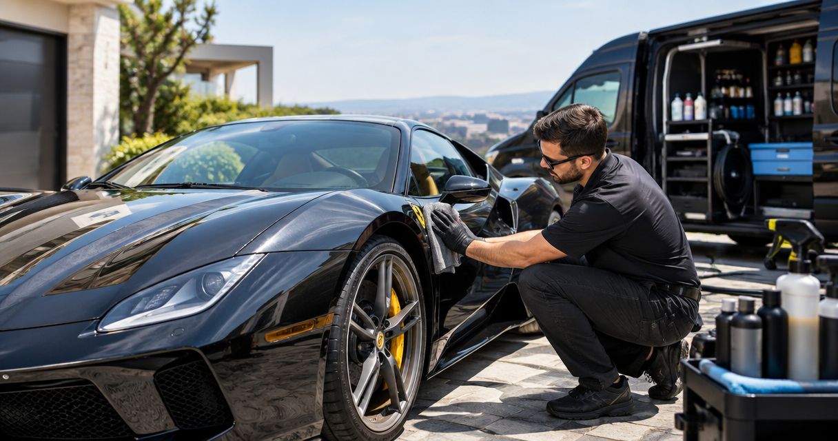 Best mobile detailing services for luxury and exotic cars