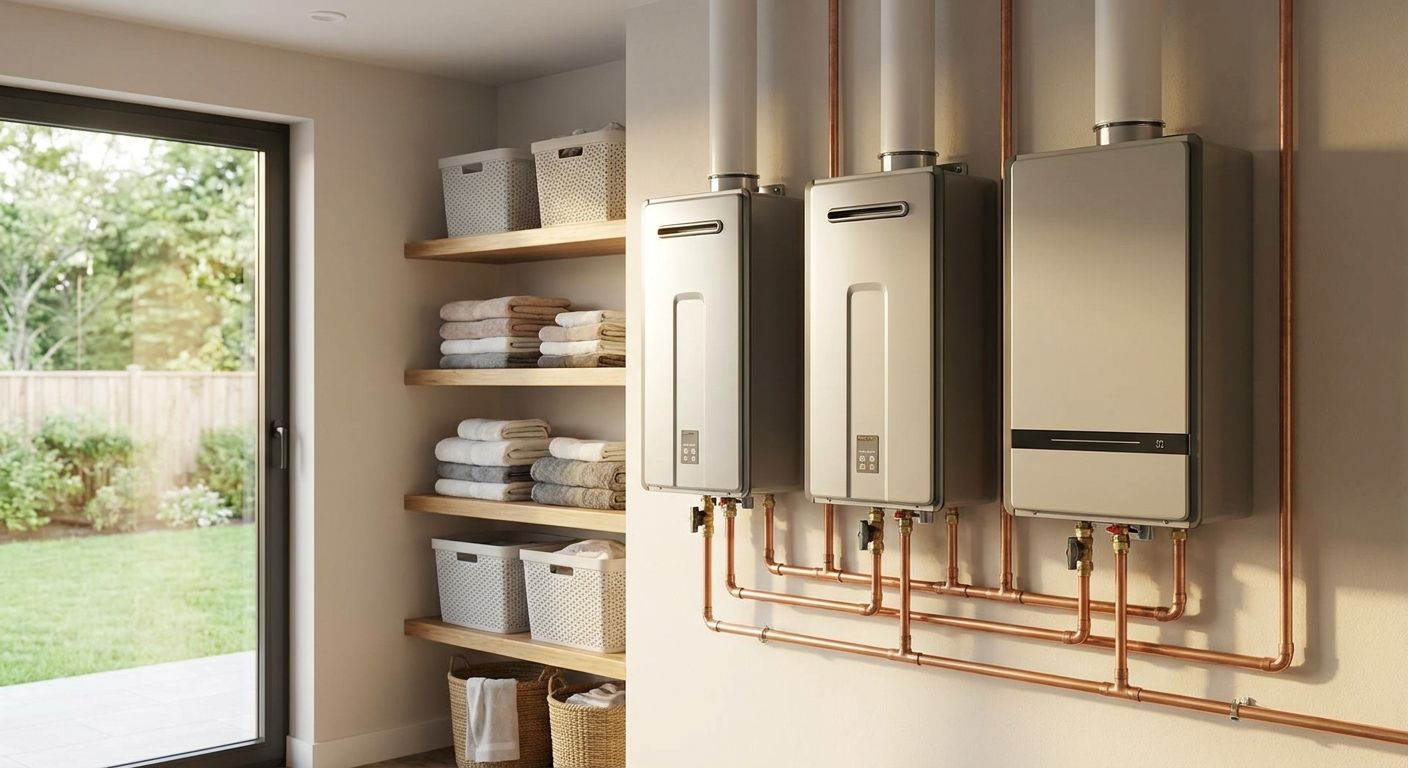 Best tankless water heaters for large families