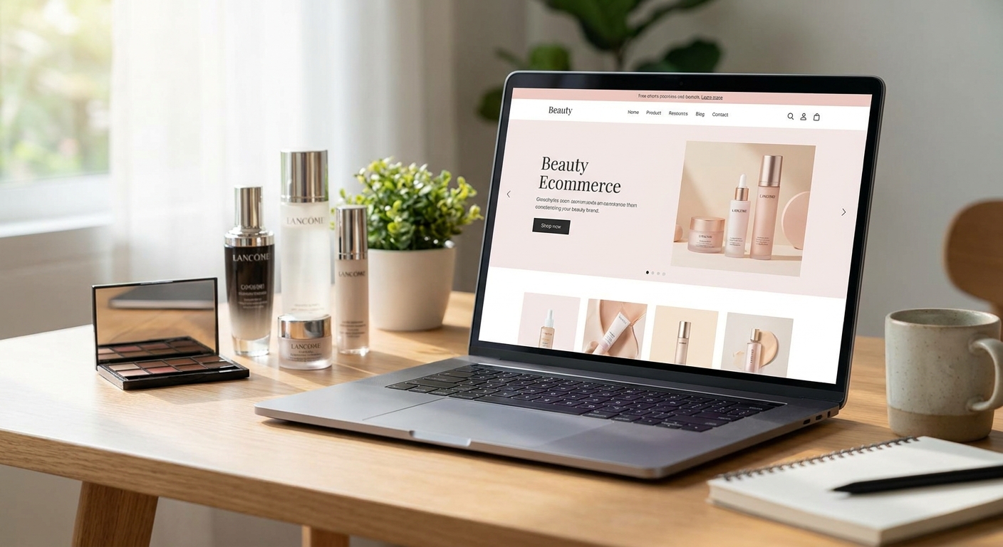 Web design for beauty ecommerce brands
