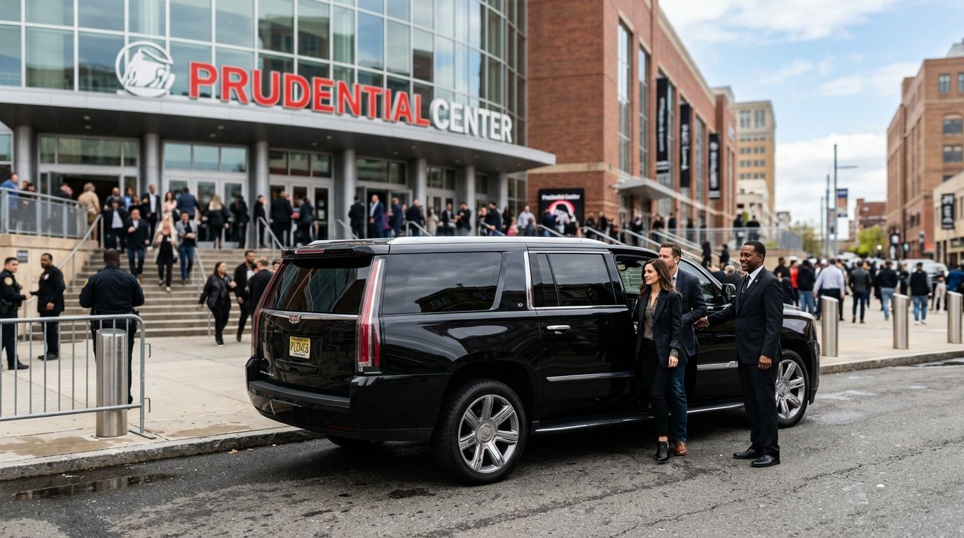 Car service for Prudential Center events in Newark
