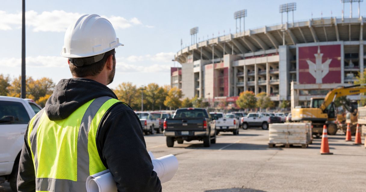 Parking for construction firms at IU football: complete 2026 guide