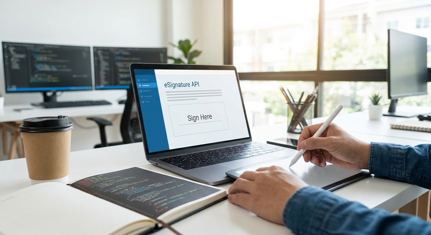 How to build an embedded eSignature workflow with an API