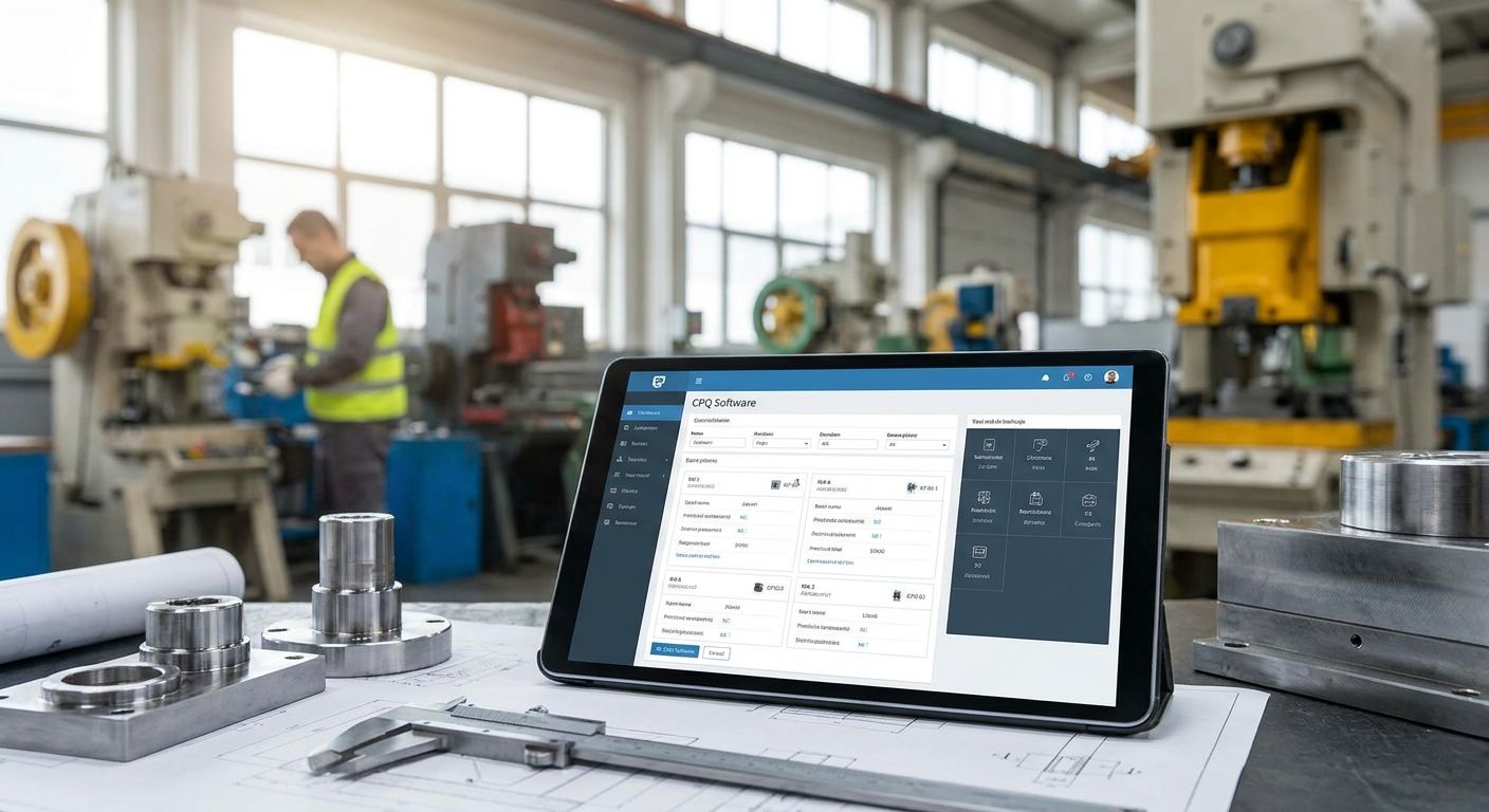 CPQ software for tool and die manufacturers