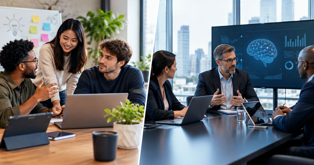 Is AI consulting different for startups vs enterprises?