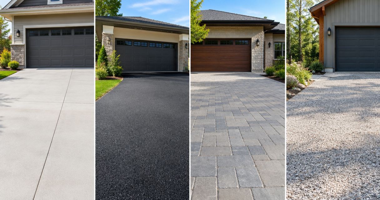 Best concrete driveway replacement options compared