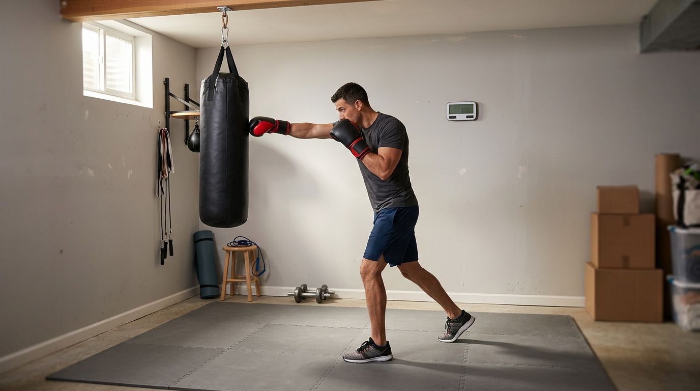 How Much Space Do You Need for Home Boxing Training?