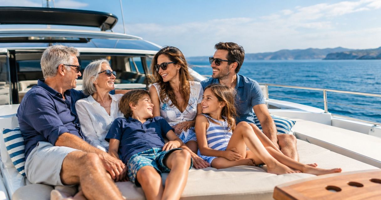 Yacht charters for family reunions: complete 2026 guide