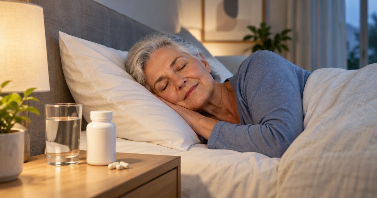 Magnesio para dormir para adultos mayores: guía completa 2026