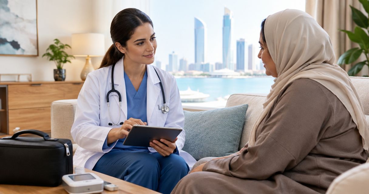 Best home doctor services in Abu Dhabi 2026