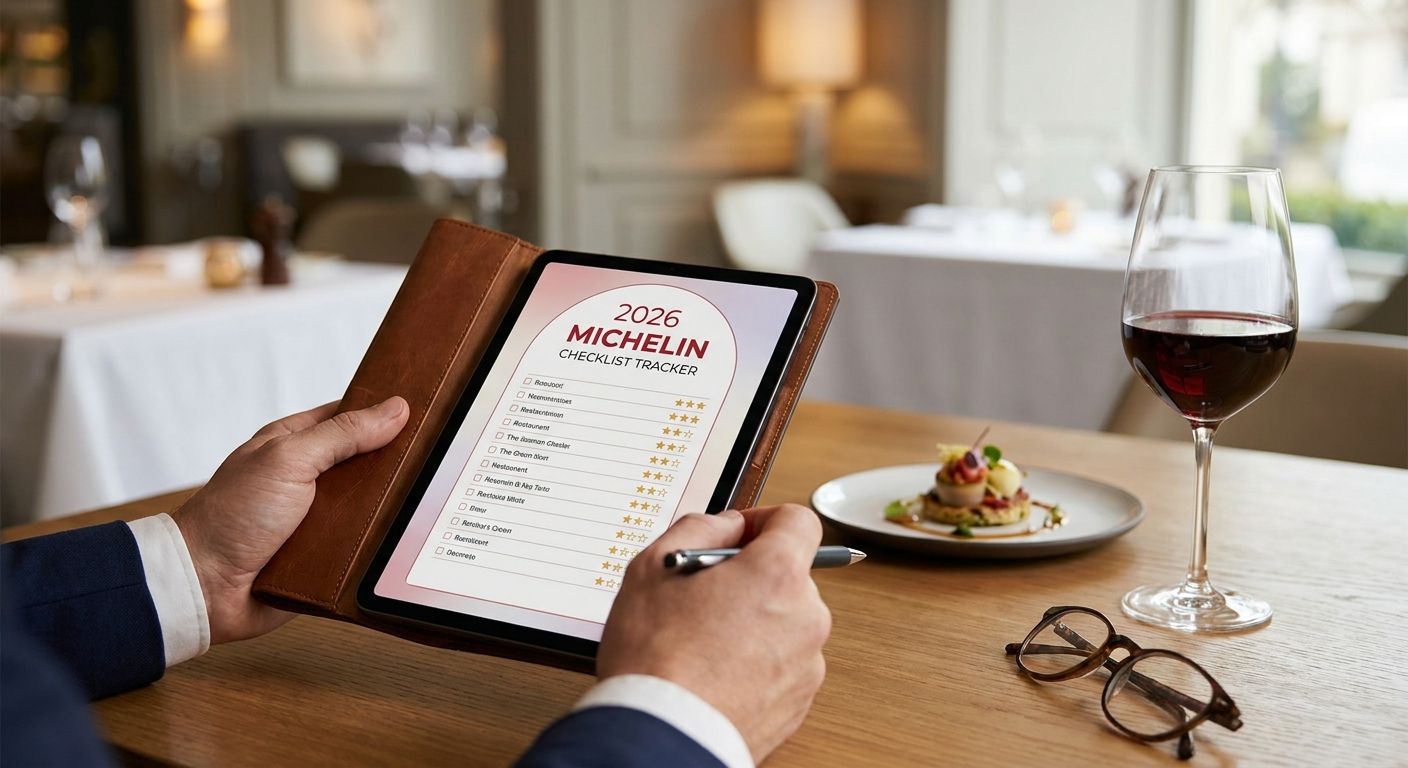 Best Michelin star restaurant checklist trackers in 2026