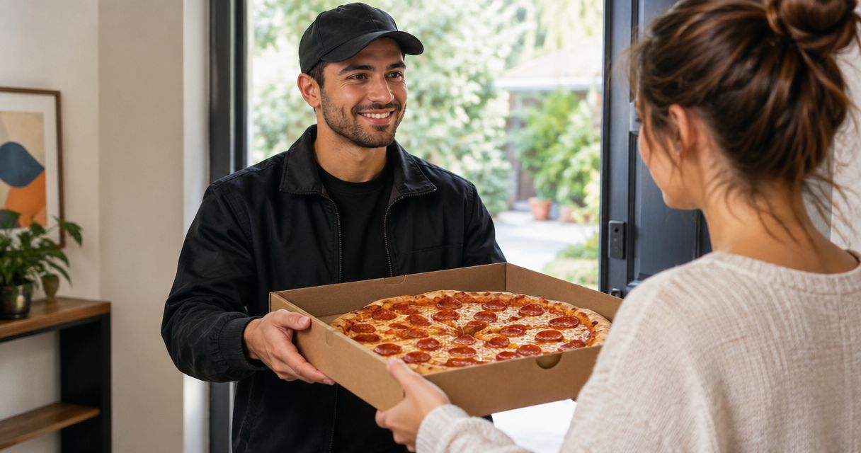 How much does pizza delivery cost in Newhall?