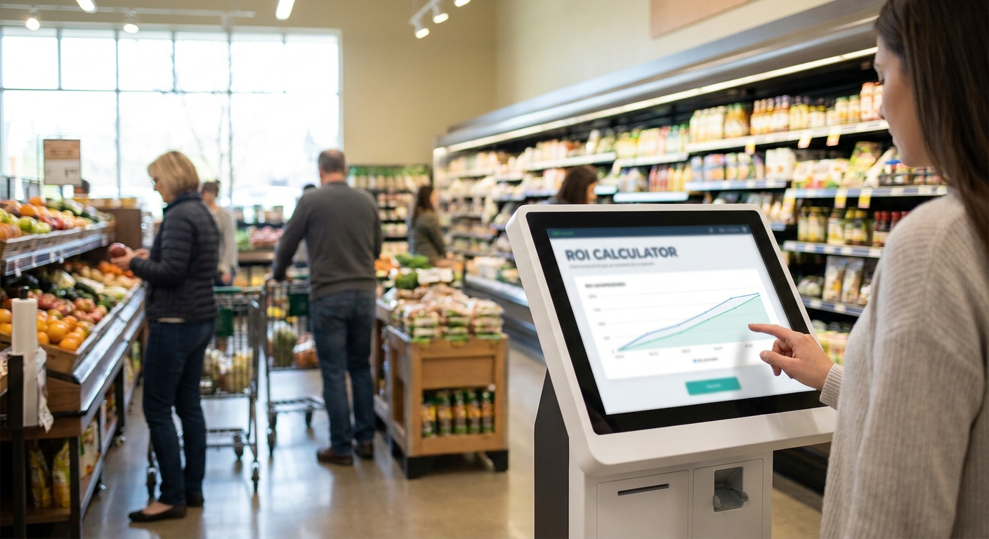 How to calculate ROI on a self-service kiosk for your store