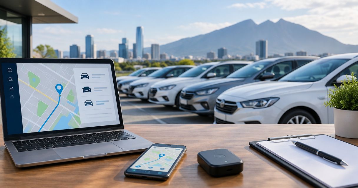 Mejores sistemas de rastreo GPS para renta de autos en México 2026