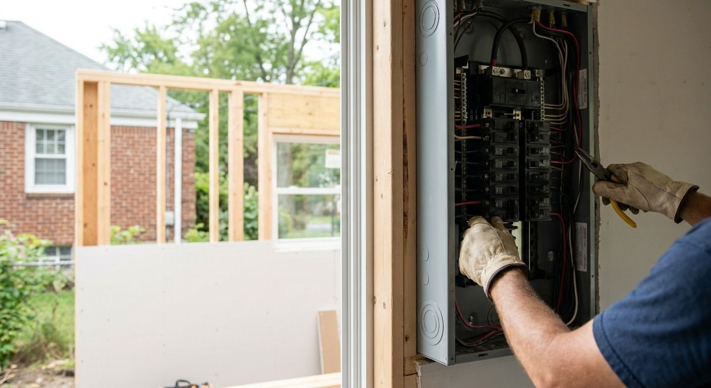 Electrical panel upgrade for home additions in NJ