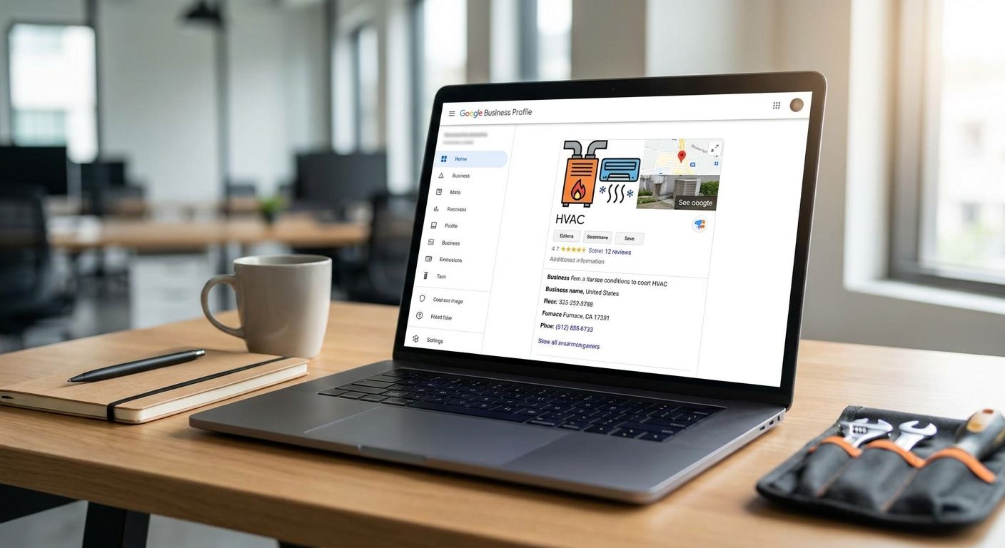 How to build a Google Business Profile that ranks for HVAC