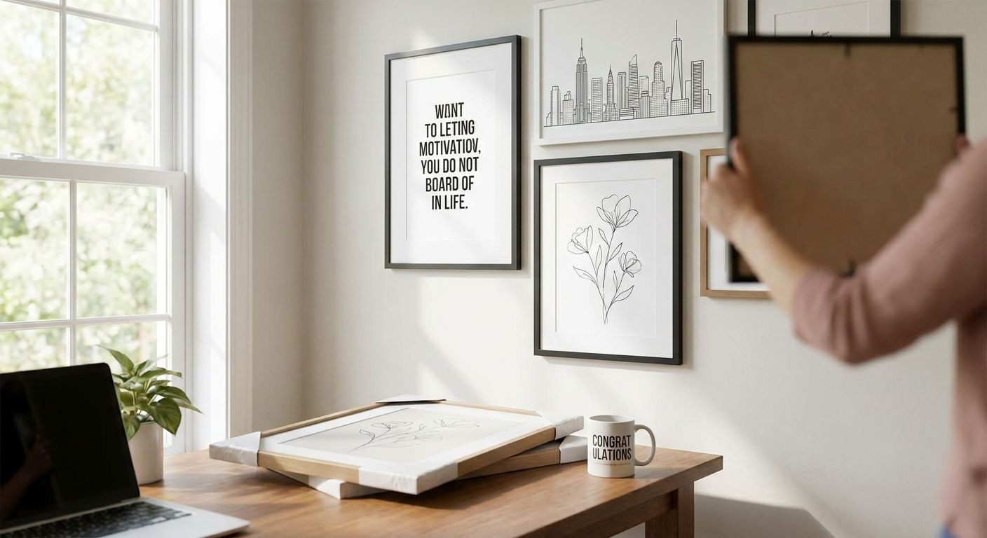 Best wall art gifts for a new job or promotion