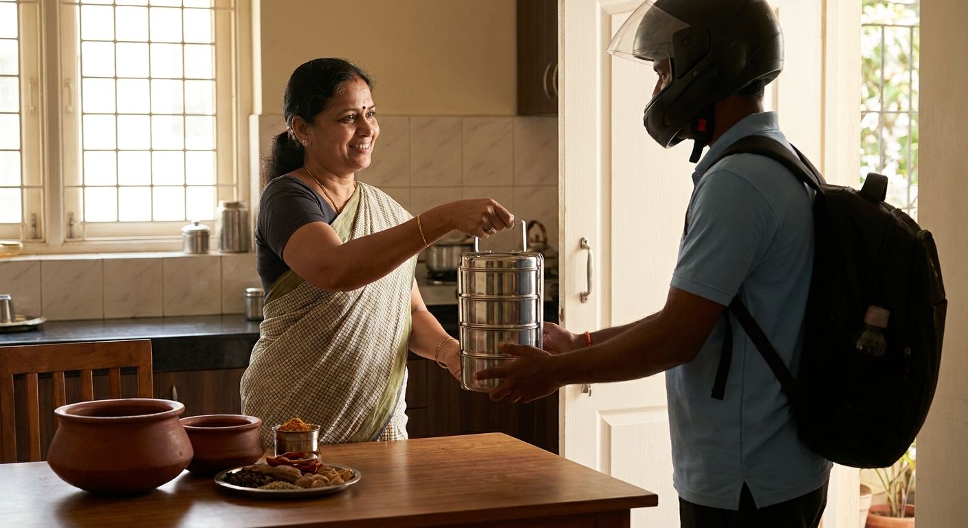 Homemade food delivery for Chennai households