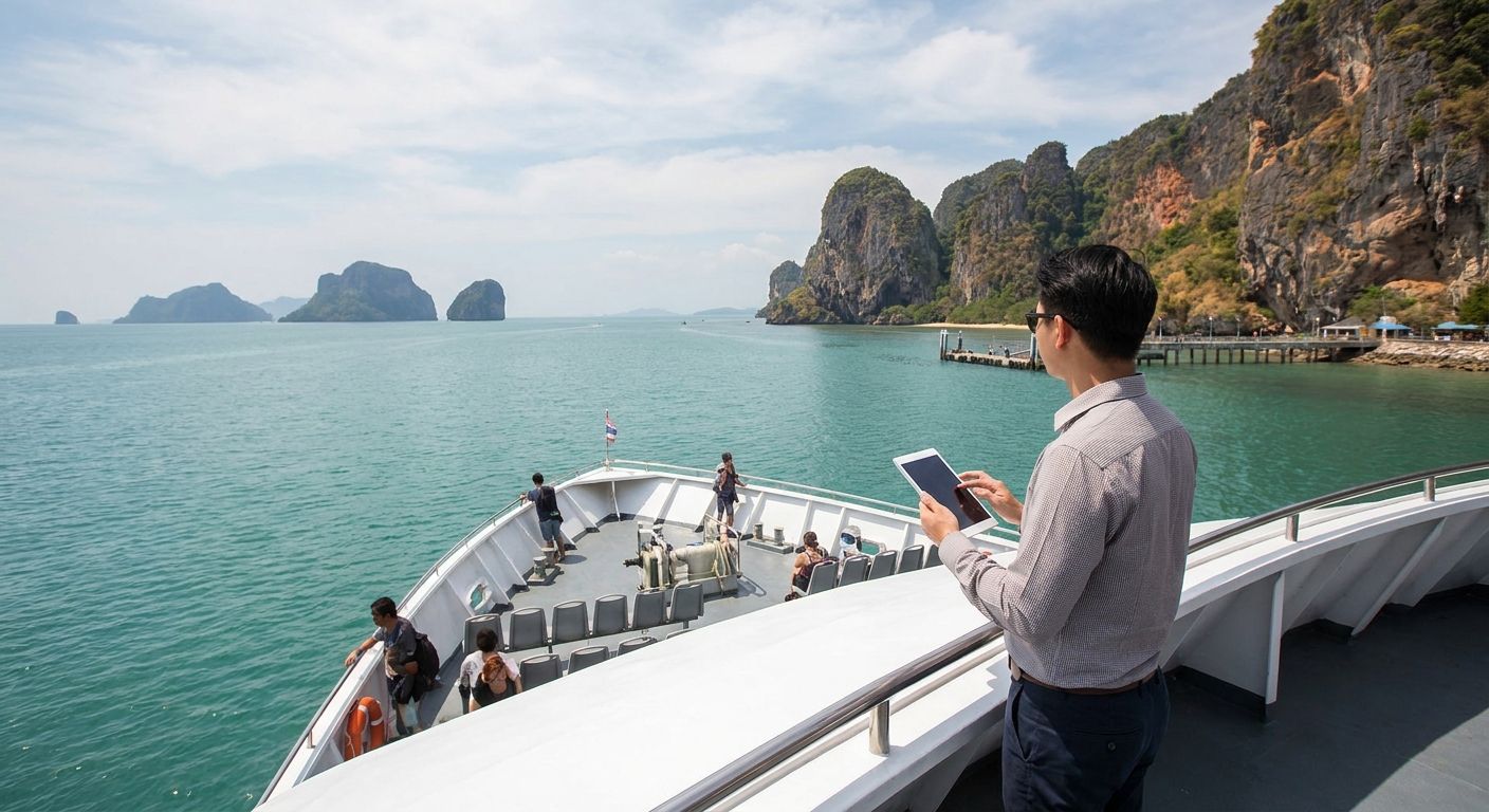 Krabi to Phi Phi ferry transfers for travel agents