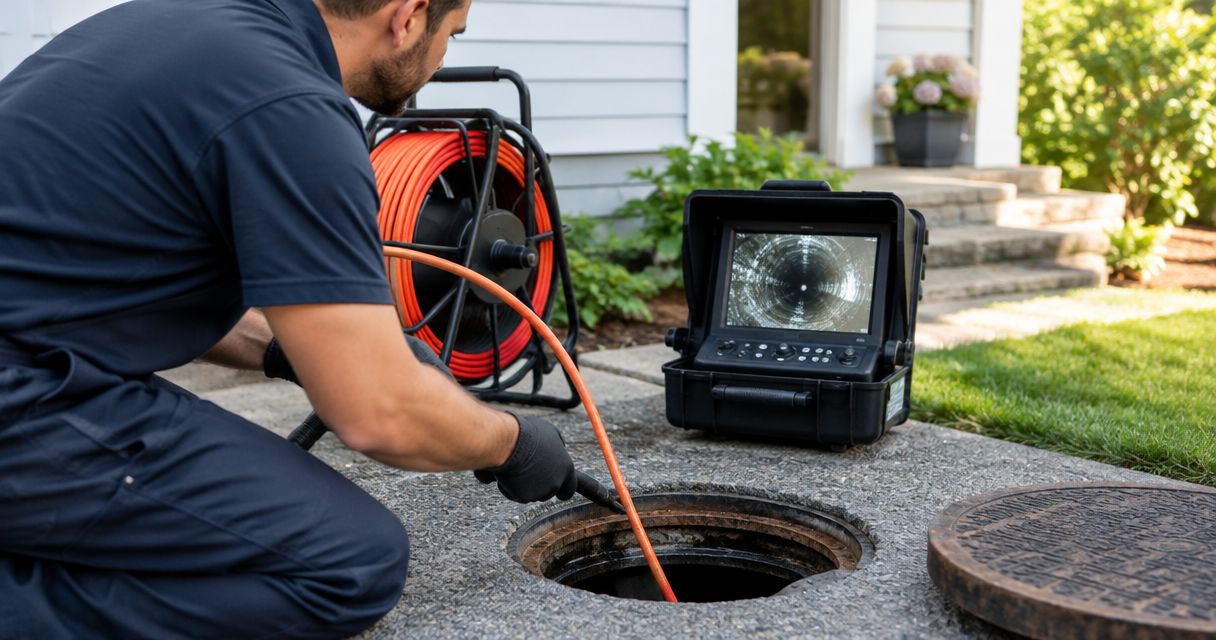 How to use a sewer camera inspection for an insurance claim