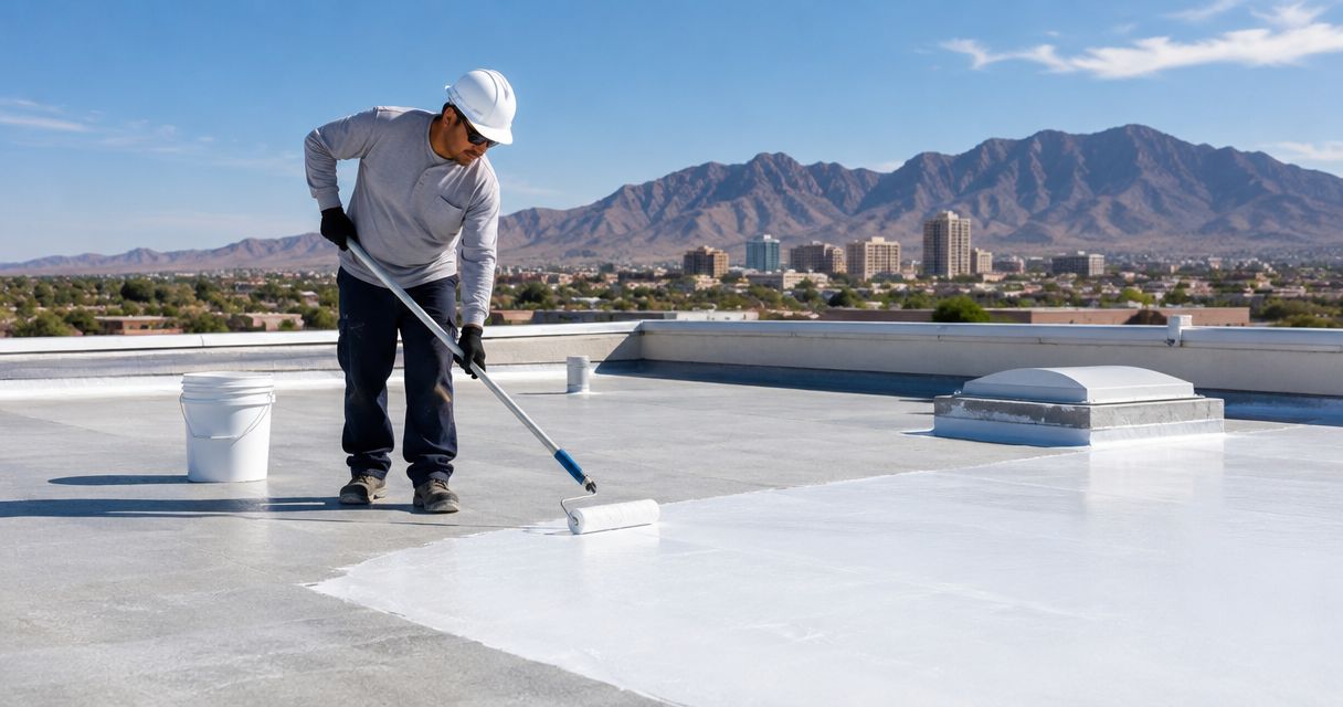 Best roof coatings for flat roofs in El Paso 2026