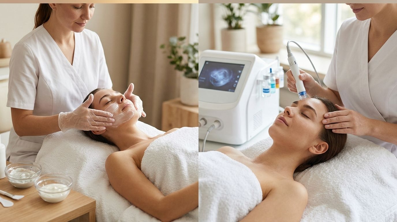 Is hydrafacial better than a regular facial?