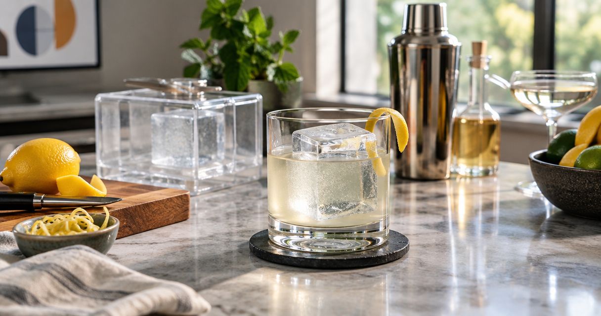 Clear ice at home: complete 2026 workflow for craft cocktails