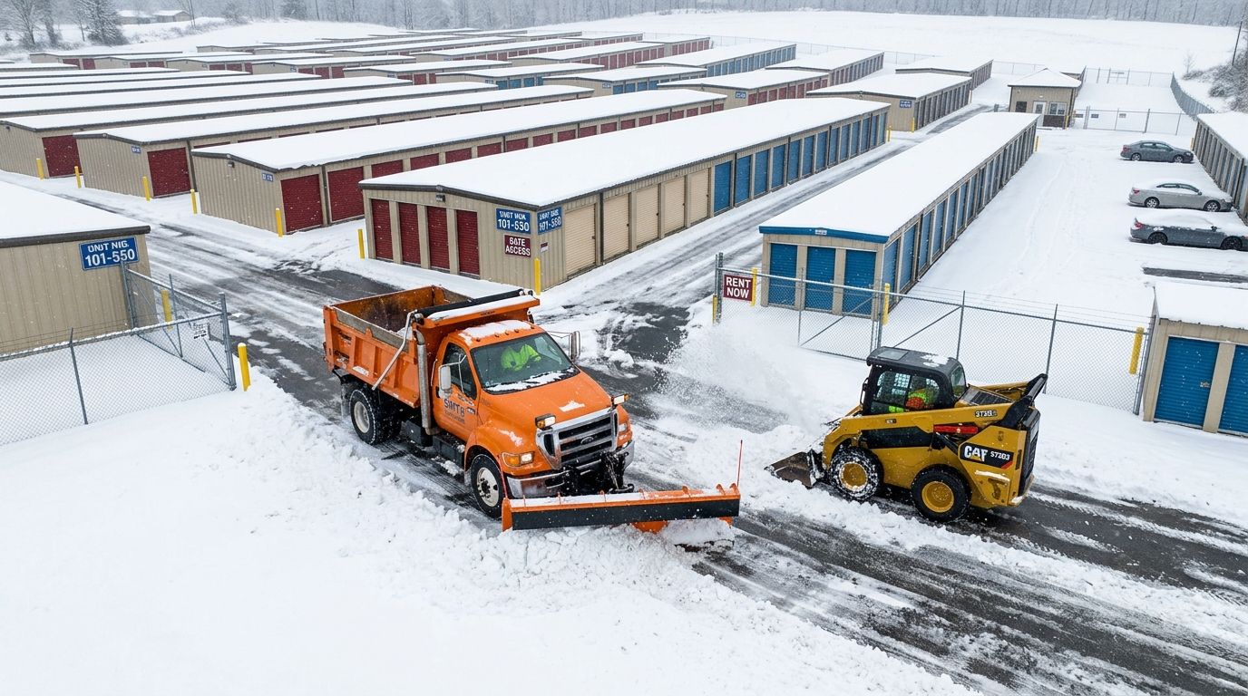 Best snow removal companies for self storage facilities 2026