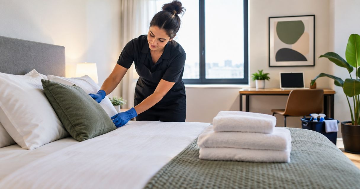 Do I need to be present for an Airbnb turnover cleaning?