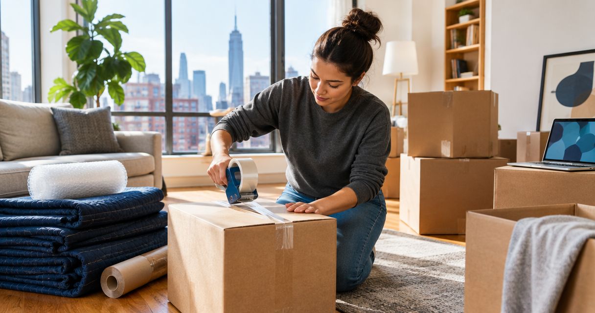 Best moving supplies for a DIY NYC apartment move 2026