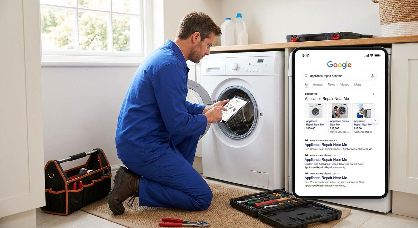 Google Ads for appliance repair companies