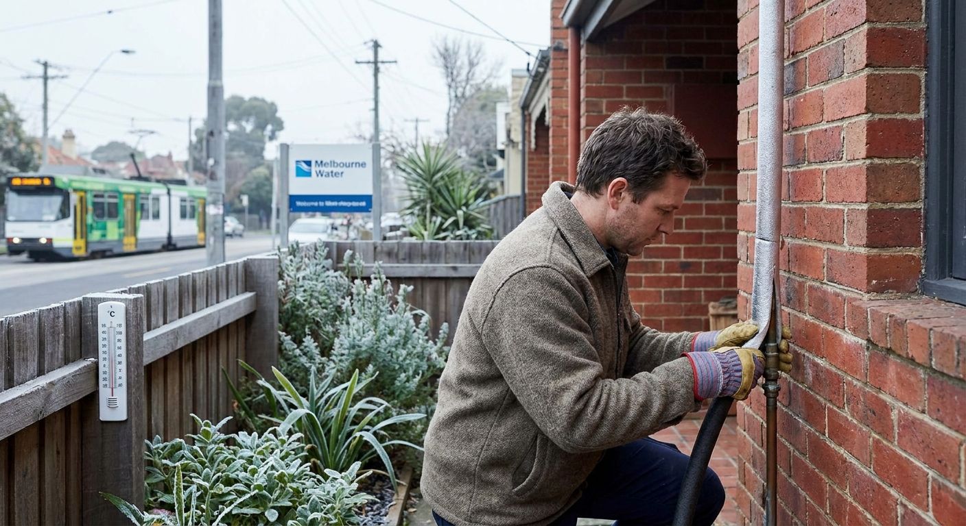 How to protect your pipes before a Melbourne cold snap