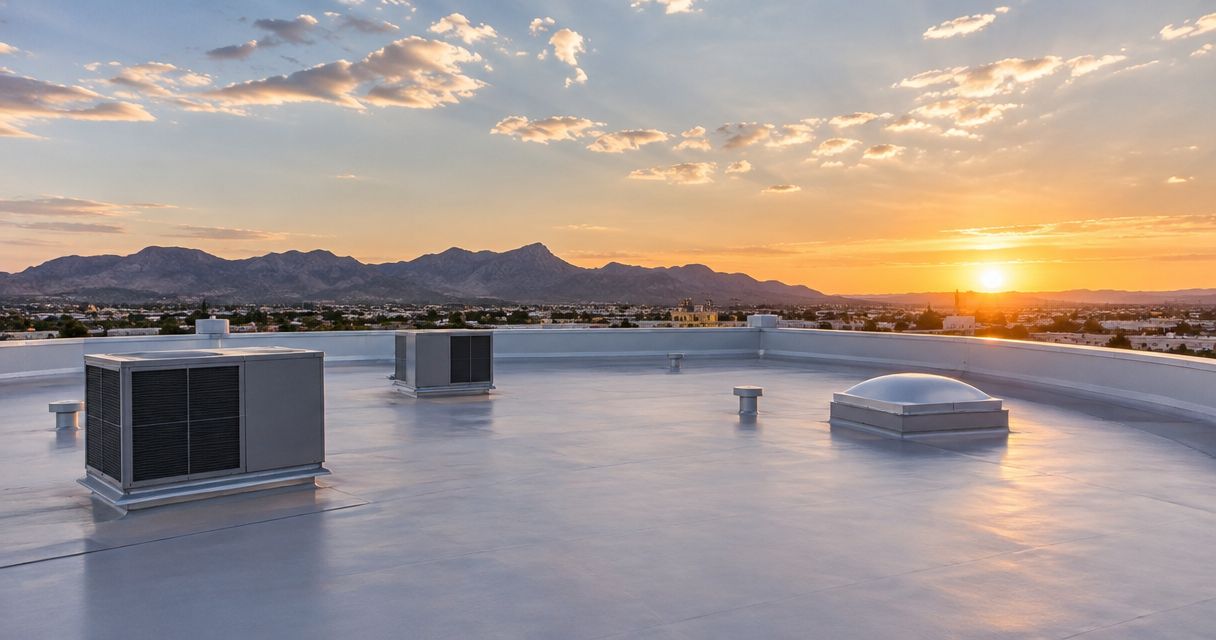 Best flat roof systems for El Paso commercial properties
