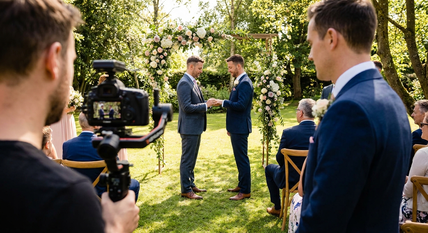Wedding videography for same-sex weddings