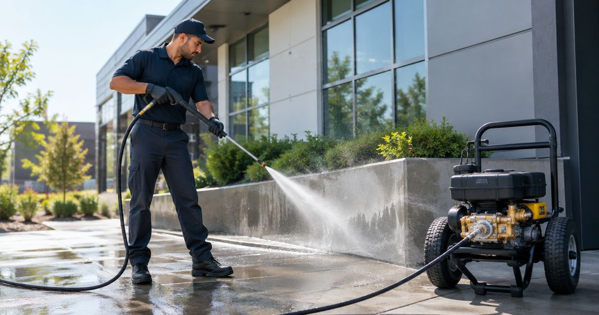 Best commercial pressure washers for property managers in 2026