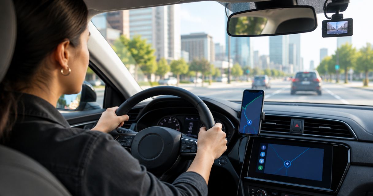 Best dash cam apps for rideshare drivers in 2026