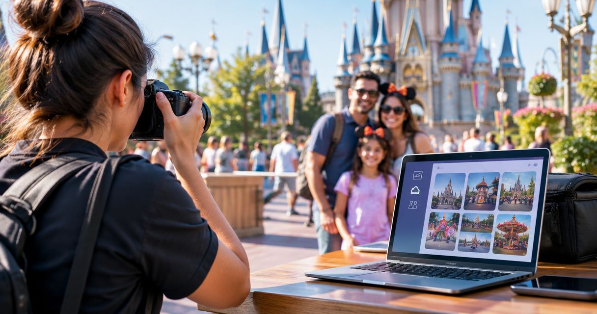 AI photo gallery for theme park photographers: complete 2026 guide