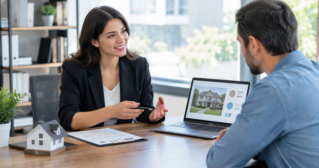 Can a real estate agent submit a short sale package before an offer comes in?