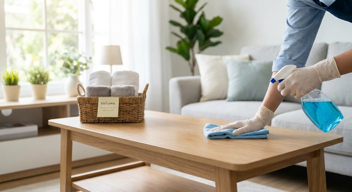 House cleaning for Airbnb hosts
