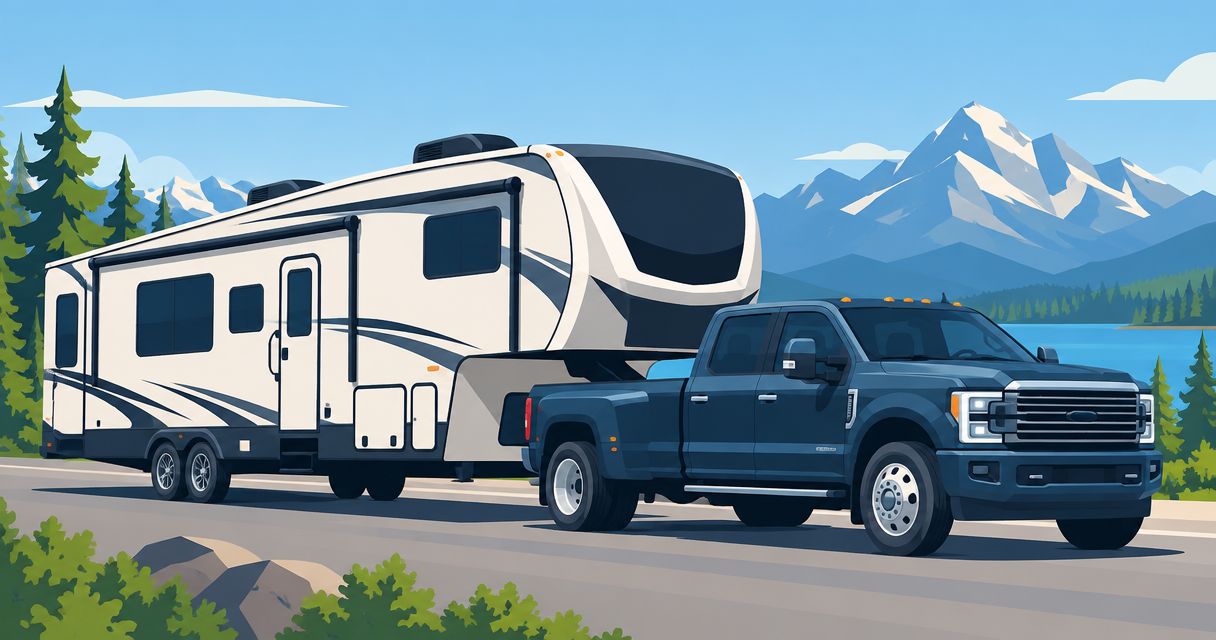 Best fifth wheels for three-quarter ton and one-ton trucks in 2026