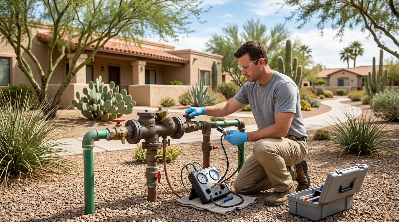 Backflow prevention & testing for Tucson HOAs: complete 2026 guide
